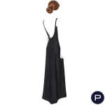 ANONYME - LATE 1970'S - ENSEMBLE, ROBE DU SOIR, CHÂLE