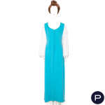 ANONYME - CIRCA 1970 - ENSEMBLE, MANTEAU, ROBE