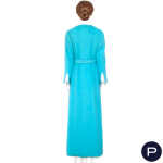 ANONYME - CIRCA 1970 - ENSEMBLE, MANTEAU, ROBE