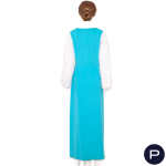 ANONYME - CIRCA 1970 - ENSEMBLE, MANTEAU, ROBE