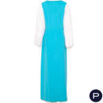 ANONYME - CIRCA 1970 - ENSEMBLE, MANTEAU, ROBE