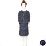 JEANNE LANVIN - 1960'S - ENSEMBLE, ROBE, VESTE