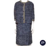 JEANNE LANVIN - 1960'S - ENSEMBLE, ROBE, VESTE