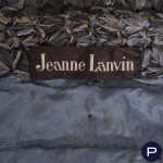 JEANNE LANVIN - 1960'S - ENSEMBLE, ROBE, VESTE