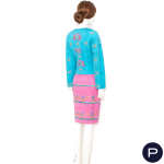 CHRISTIAN LACROIX PRÊT-A-PORTER - 1990'S - ENSEMBLE, VESTE, JUPE