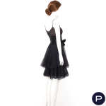 CHRISTIAN DIOR X MARC BOHAN - AUTOMNE-HIVER 1962/63 - ROBE