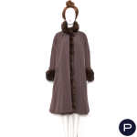 VALENTINO FURS X ELENA BENARROCH - 1990'S - PELISSE