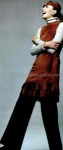 YVES SAINT LAURENT - AUTOMNE-HIVER 1968/69 - ROBE