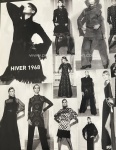 YVES SAINT LAURENT - AUTOMNE-HIVER 1968/69 - ROBE