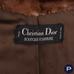 CHRISTIAN DIOR BOUTIQUE FOURRURE - 1980/90'S - MANTEAU