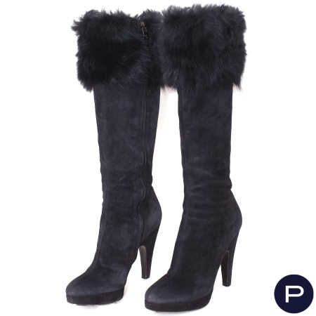 PRADA - 2000/10'S - PAIRE DE BOTTES