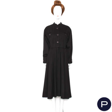 SAINT LAURENT RIVE GAUCHE - PRINTEMPS-ÉTÉ 1987 - ROBE