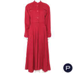 SAINT LAURENT RIVE GAUCHE - CIRCA 1987 - ROBE