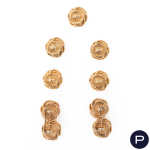 CHANEL - 1960/70'S- BOUTONS DE MANCHETTE