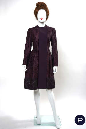 CHRISTIAN DIOR X JOHN GALLIANO - AUTOMNE-HIVER 2012/13 - ROBE-MANTEAU