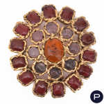 CHANEL X KARL LAGERFELD - 1980/90'S- BROCHE