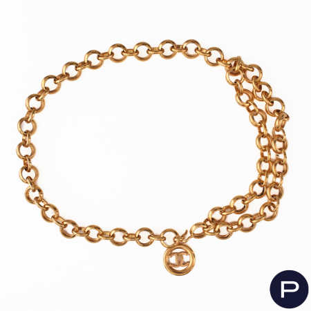 CHANEL X KARL LAGERFELD - 1980/90'S  - CEINTURE CHAÎNE