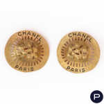 CHANEL X KARL LAGERFELD - PRINTEMPS-ÉTÉ 1994- BOUCLES D'OREILLES
