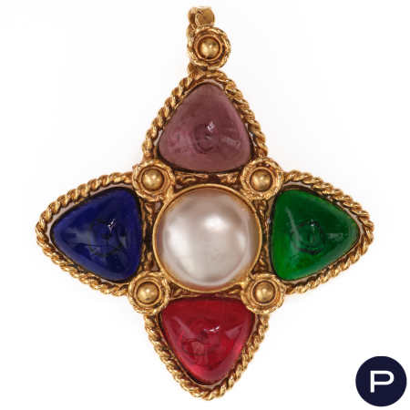 CHANEL X KARL LAGERFELD - 1980/90'S- PENDENTIF