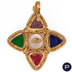 CHANEL X KARL LAGERFELD - 1980/90'S- PENDENTIF