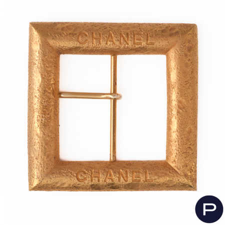 CHANEL X KARL LAGERFELD - 1980/90'S  - BOUCLE DE CEINTURE