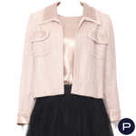 CHANEL X KARL LAGERFELD - CROISIÈRE 2000 - ENSEMBLE, VESTE, HAUT