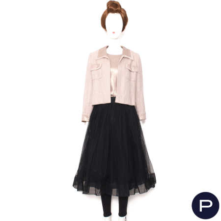 CHANEL X KARL LAGERFELD - CROISIÈRE 2000 - ENSEMBLE, VESTE, HAUT