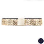 YVES SAINT LAURENT - 1980'S  - CEINTURE
