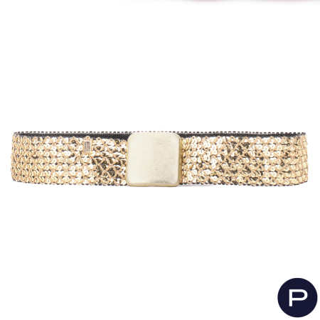 YVES SAINT LAURENT - 1980'S  - CEINTURE