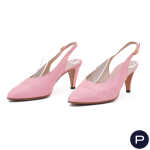 CHANEL X KARL LAGERFELD - 1980/90'S - PAIRE DE SLING-BACK