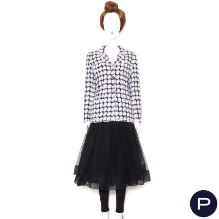 CHANEL BOUTIQUE X KARL LAGERFELD - PRINTEMPS-ÉTÉ 1995 - VESTE