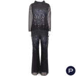 JACQUES FATH - CIRCA 1990 - ENSEMBLE, CORSAGE, PANTALON