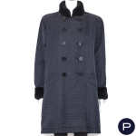 YVES SAINT LAURENT FOURRURES - 1980'S - PELISSE