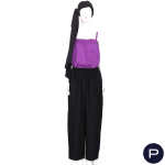 CLAUDE MONTANA - PRINTEMPS-ÉTÉ 1979 - ENSEMBLE, PANTALON, CARACO, ÉTOLE