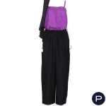 CLAUDE MONTANA - PRINTEMPS-ÉTÉ 1979 - ENSEMBLE, PANTALON, CARACO, ÉTOLE