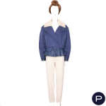 CLAUDE MONTANA - AUTOMNE-HIVER 1983/84 - BLOUSON