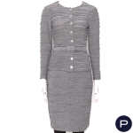 TED LAPIDUS - 1990'S - ENSEMBLE, CARDIGAN, JUPE