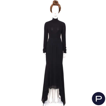 CHANEL BOUTIQUE X KARL LAGERFELD - 1990'S - JUPE LONGUE