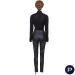 CHANEL X KARL LAGERFELD - 2000/10'S - PANTALON