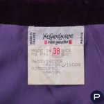 YVES SAINT LAURENT RIVE GAUCHE - PRINTEMPS-ÉTÉ 1991 - CORSAGE