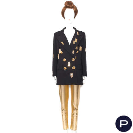 CHRISTIAN LACROIX - PRINTEMPS-ÉTÉ 1992 - VESTE CROISÉE