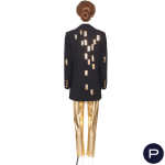 CHRISTIAN LACROIX - PRINTEMPS-ÉTÉ 1992 - VESTE CROISÉE