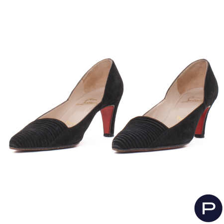 CHRISTIAN LOUBOUTIN - PAIRE D'ESCARPINS