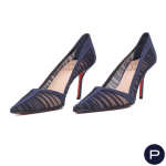 CHRISTIAN LOUBOUTIN - PAIRE D'ESCARPINS