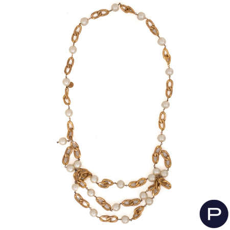 CHANEL X KARL LAGERFELD - 1980/90'S  - CEINTURE CHAÎNE