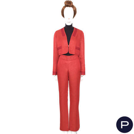 LOUIS VUITTON X MARC JACOBS - 2000'S - ENSEMBLE, VESTE, PANTALON