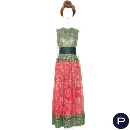 LANVIN X JULES-FRANÇOIS CRAHAY - 1971 - ROBE