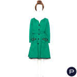 GUY LAROCHE BOUTIQUE COLLECTION - AUTOMNE-HIVER 1992/93 - ROBE