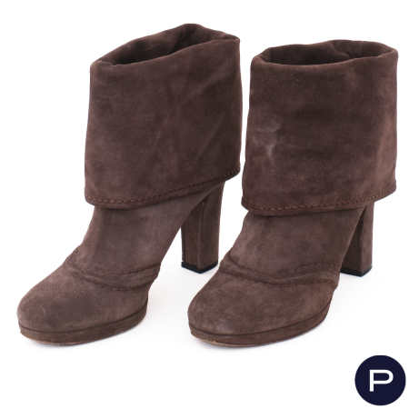 PRADA - 2000/10'S - PAIRE DE BOTTINES