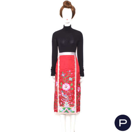 ANONYME - JUPE PORTEFEUILLE